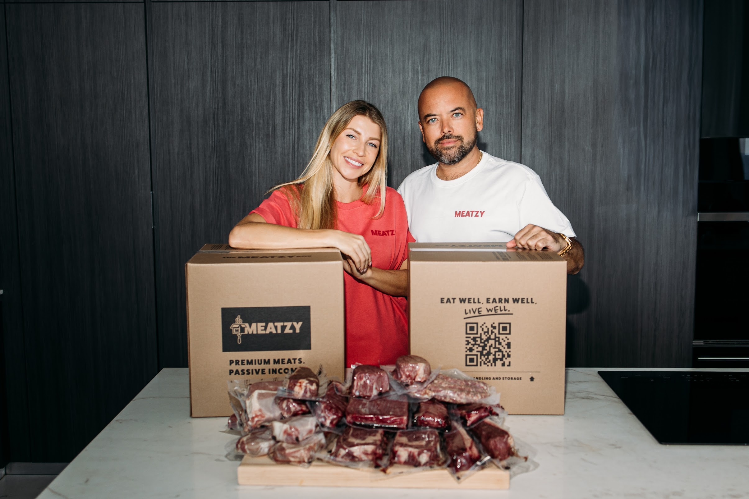 Jorge Arevalo and Alena Pisani - Meatzy Founders